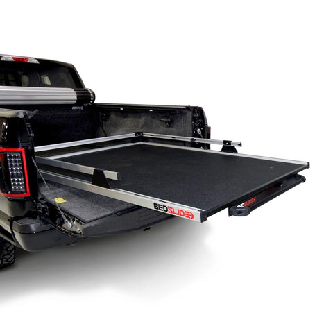 Bedslide 1000 Classic Sliding Truck Bed Organizer, 78 x 48-Inch, Capacity 1000 lbs, Truck Bed Storage Drawer, Silver