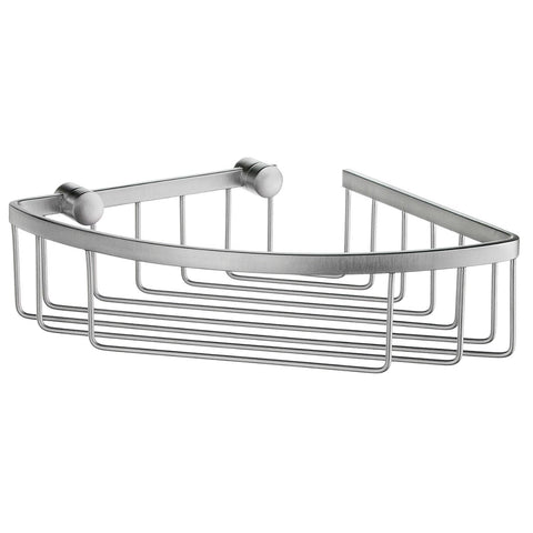Smedbo, Polished Chrome DS2021 Corner Soap Basket, 19.5 x 19.5 x 6 cm