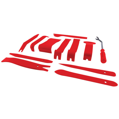 Performance Tool W1760 Auto Trim Removal Tool Set (12 Pieces) - Versatile Kit for Effortlessly Removing Trims, Molding, and Panels from Vehicles