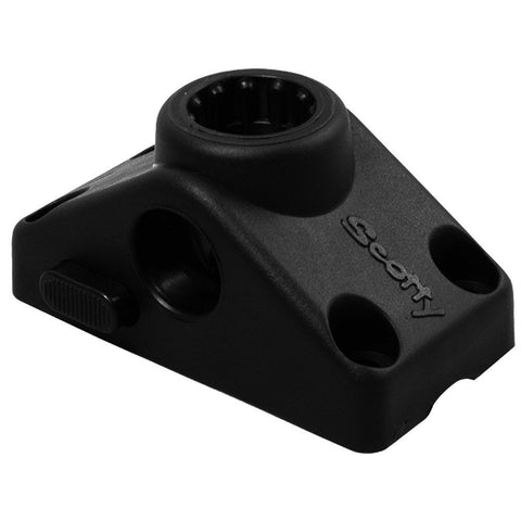 Side/Deck Mounting Bracket, Locking, Blk
