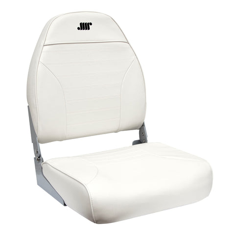 Wise 8WD588PLS-710 Standard High Back Boat Seat, White