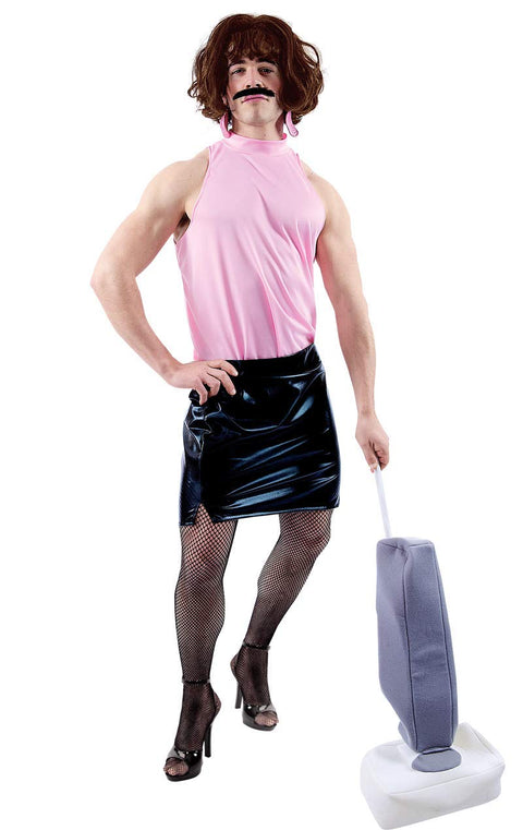 Orion Costumes Men's Rock Star Housewife Music Fancy Dress Costume
