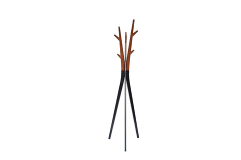 Proman Products Santa Clara Coat Rack, Black Brown (CT16537)