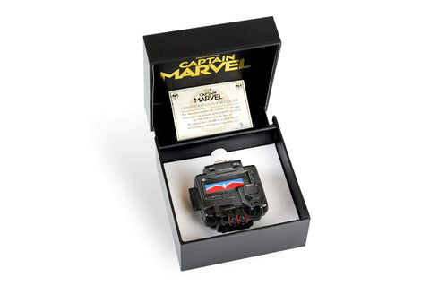 Captain Marvel Nick Fury's Pager Money Clip | Exclusive Collectible Wallet | Features Captain Marvel's Symbol | Measures 2.6 Inches
