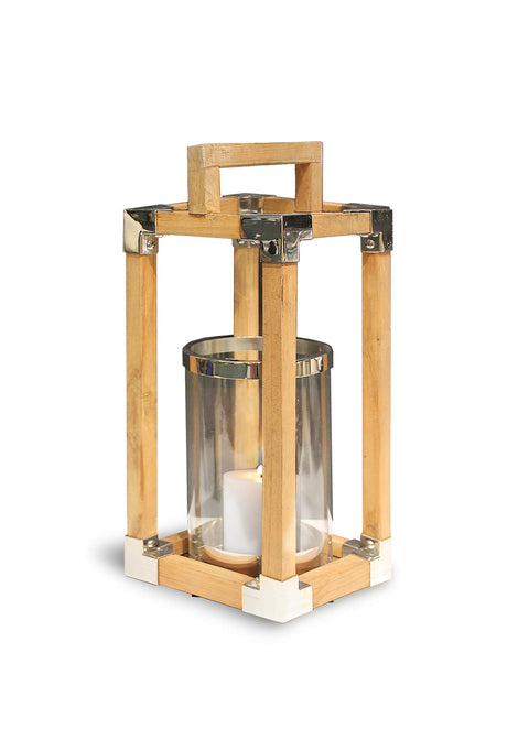 Anywhere Fireplace - Southampton Teak Wood Lantern (22?)