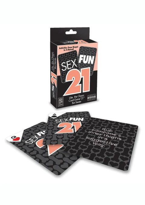 Little Genie Productions LIG79057: Sex Fun 21 Card Game
