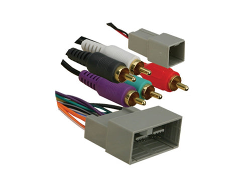 Metra Electronics 70-1730 Wire Harness Amplified Version for Honda 2008 and Up (Black)