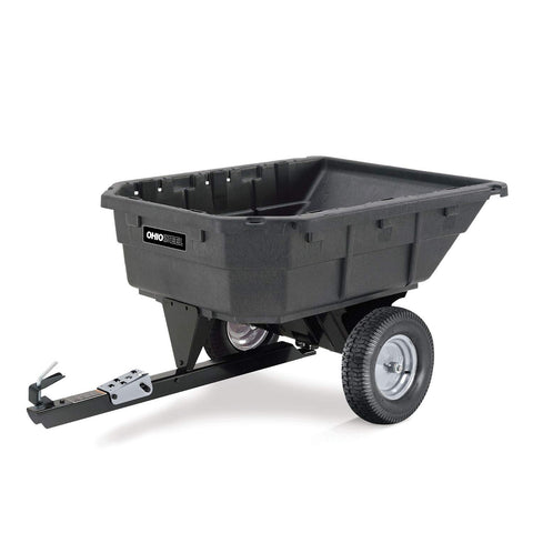 Ohio Steel 1000P-SD Poly Swivel Dump Cart, 15 cu.ft., 1000 lb Load Capacity