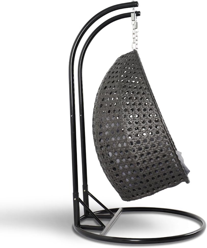 LeisureMod 2 Person Hanging Double Swing Chair