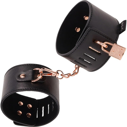 Sportsheets Sex Mischief Brat Locking Cuffs-(ss09849).