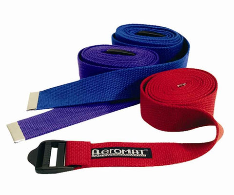 Aeromat Yoga Strap, 8-Inch, Blue