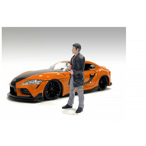 American Diorama Car Meet 3" Figure 3 for 1/18 Scale Models 76328