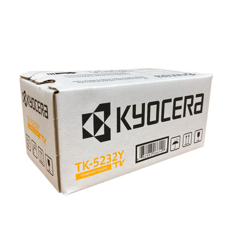 KYOCERA TK-5232Y Yellow Toner Cartridge for P5021cdw / M5521cdw Model Laser Printers (1T02R9AUS0)