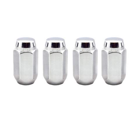 MCGARD 64008 Chrome Cone Seat Style Lug Nut Set (9/16" - 18 Thread Size) - Set of 4