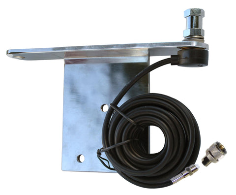 Accessories Unlimited - AUJ3K 1998-2006 Universal Jeep Tail Light Dual Antenna Kit with 18' Coaxial Cable & Quick On Pl259 Connector