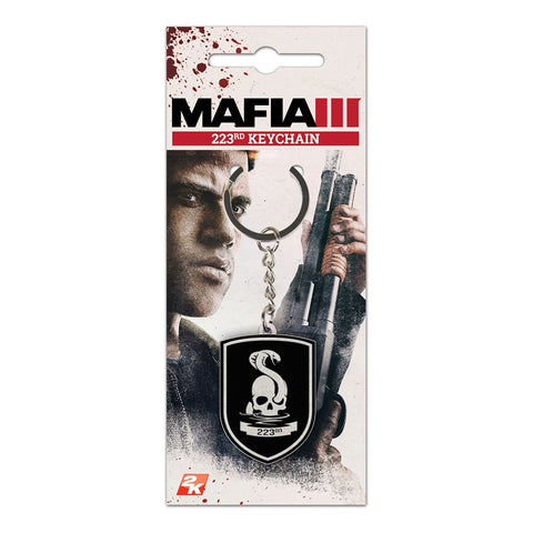 Gaya Entertainment Mafia III 223rd Infantry Metal Keychain