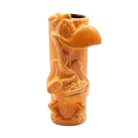 Geeki Tikis General Mills Ceramic Mug, Cocoa Puffs Sonny the Cuckoo | Official Cereal Mascot Collectible Tiki Cups | Tumbler Cocktail Glasses, Tropical Drinkware For Home Barware Set | Holds 16 Ounces