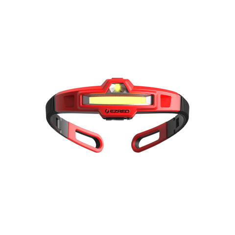 EZRED EZNP45HL 450 Lumen 2-in-1 Folding Headlight, Red