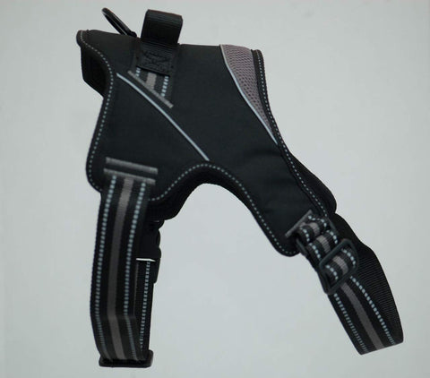 Doggy Tales Patented Hart Harness (55, Gray)