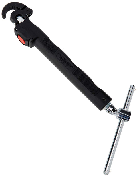 RIDGID 46753 Model 2017 Telescoping Basin Wrench with LED Light, 10-inch to 17-inch Adjustable Basin Wrench, Black