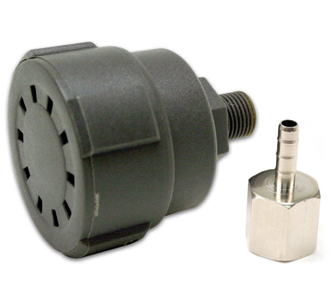 Viair 92619 1/8" Male NPT Remote Intake Air Filter Assembly with Plastic Housing