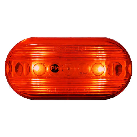Peterson 35R-MV-BT2 Led Marker/Clearance, Pc Mv Oblong, 4.125"X2" Bt2