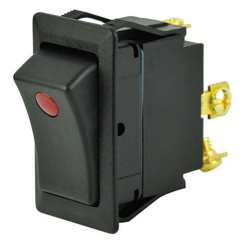 BEP 1001708 SPST Rocker Switch - Off/On, One LED