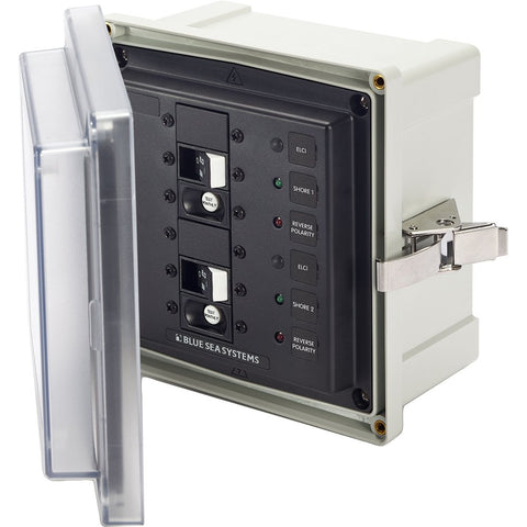 Blue Sea Systems 3117 120VAC ELCI 30A Dual Surface Mount System Enclosure