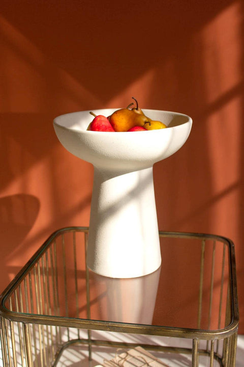 KALALOU CHN1230 Ceramic Compote - Tall