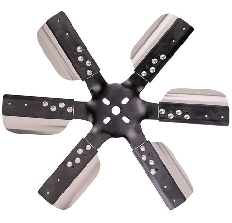 Derale 17017 17hd Ss Flxfn Blkspi Std