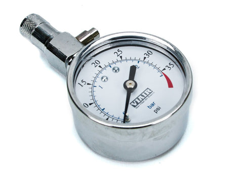 Viair 90056 2.0" Gauge (0-35 PSI) Tire Gauge w/Gauge Reset Button