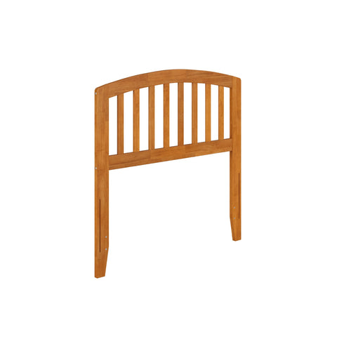 AFI, Richmond Slatted Twin Solid Wood Headboard, Light Toffee