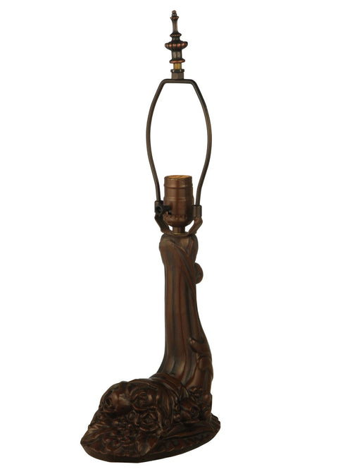 9.25 in. Garden Table Lamp Base