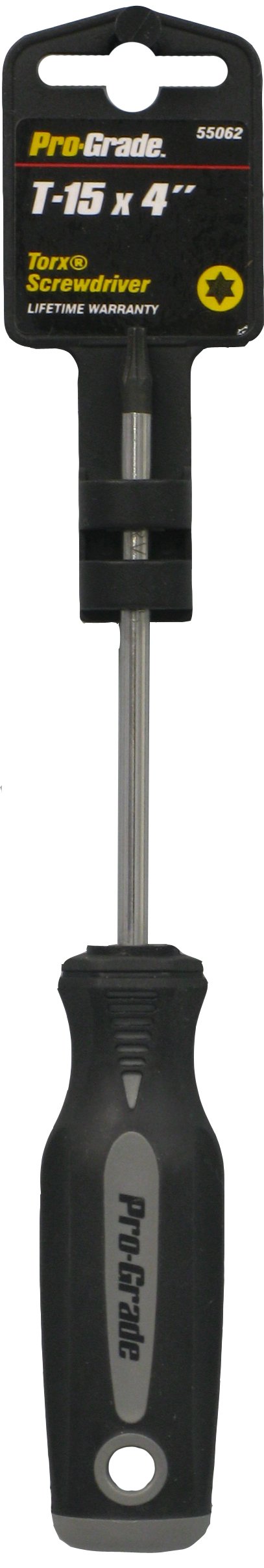 T15 X 4&#34; TORX DRIVER W/CUSHION GRIP