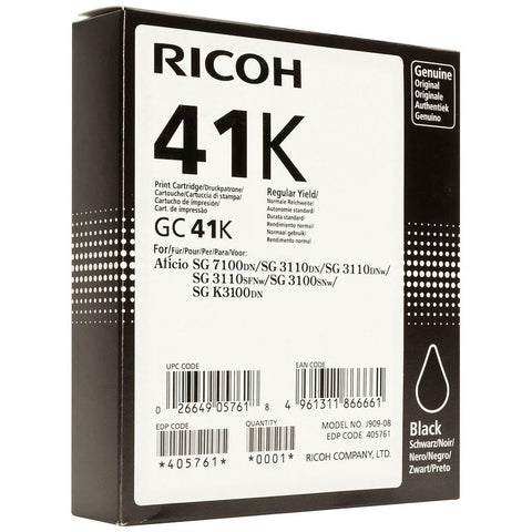RIC405761 - Ricoh SG 3110DN Bk Ink 2.5k Yd