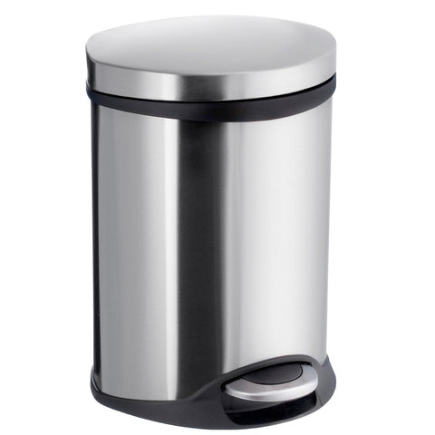 SMEDBO Pedal Bin, Stainless-Steel Brushed, 22.5 x 22 x 33.5 cm
