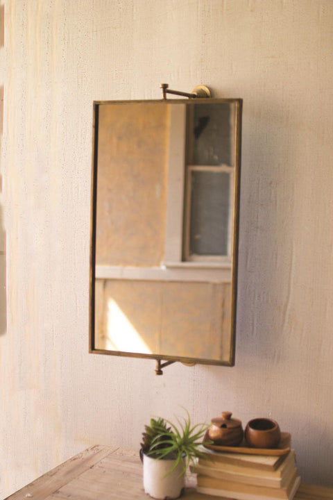 Kalalou CLL2393 Mirror, Brown