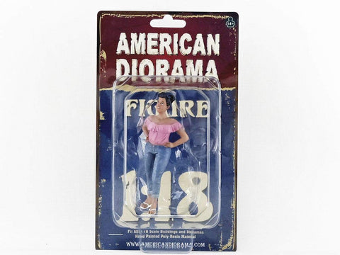 American Diorama Hanging Out II Gloria Figurine for 1/18 Scale Models