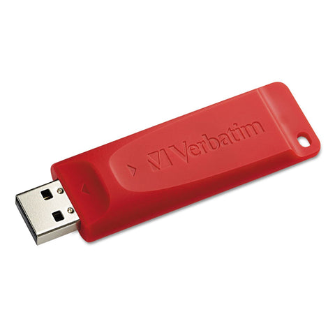 Verbatim 8GB Store 'n' Go USB Flash Drive - PC / Mac Compatible - Red