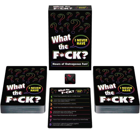 Kheper Games What The F*ck? Totally F*cked Up Version | The Ridiculous Question Party Game What The F*ck?! – I Never Have Edition: 552 Outrageous Statements Party Game