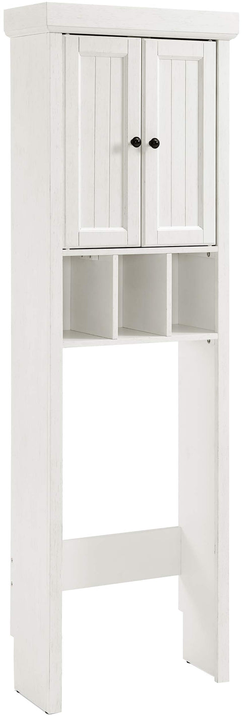 Seaside Over The Toilet Storage Cabinet Distressed White