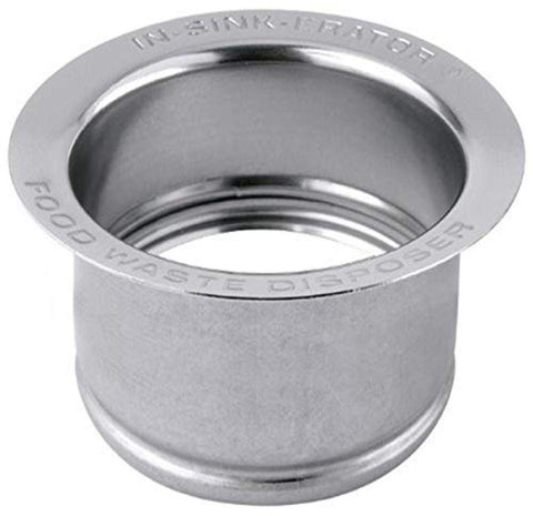InSinkErator Deep Sink 3.5 Extended Sink Flange, Polished Stainless Steel, FLG-SSLG