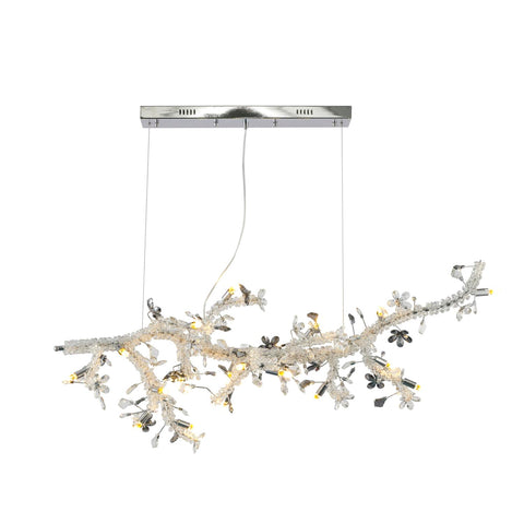 BETHEL INTERNATIONAL LX9905-G9 20-Light Chandelier, Chrome