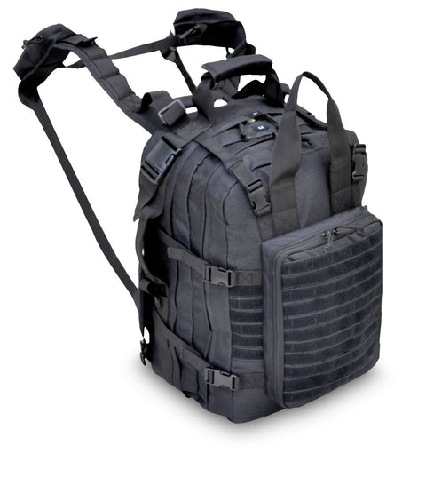 EXPLORER M2 Everyday Deluxe Carry Huge Military Corpsman Medic Hospital Tactical Backpack, Black, 20 x 13 x 6-Inch (M2-BK)