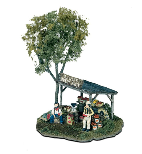 Woodland Scenics Ernies Fruit Stand Mini Scene