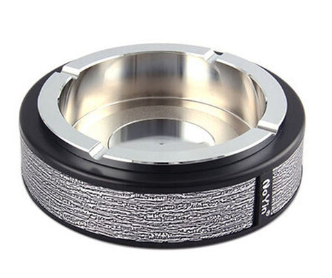 PANDA SUPERSTORE Creative Gifts Metal Ashtrays European Style Ashtray Fashion SILVER