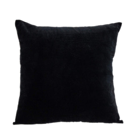 Parkland Collection Apollo Transitional Black 18" X 18" Throw Pillow