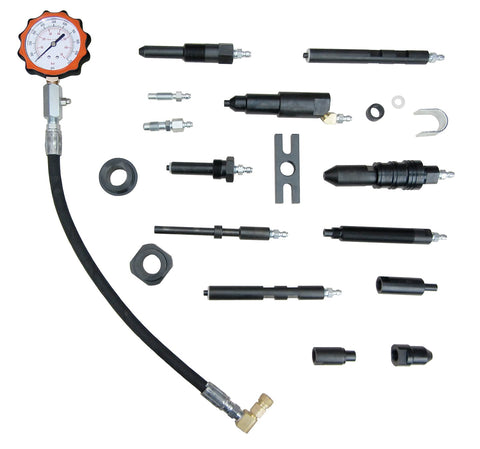 Lang Tools - Diesel Set Heavy Duty Global Tester W/Adapters (TU15-70)