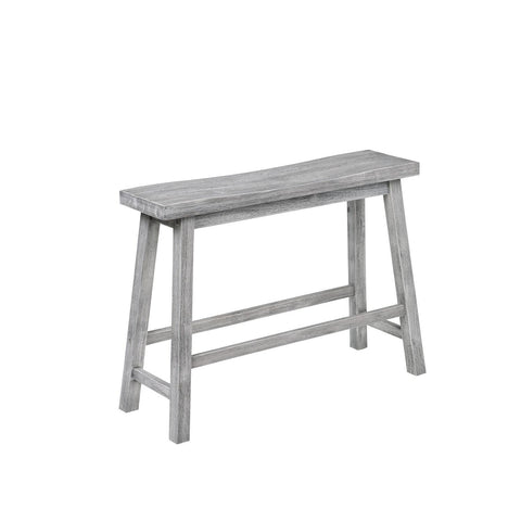 Boraam Sonoma Counter Height Backless Bench - Storm Gray Wire-Brush