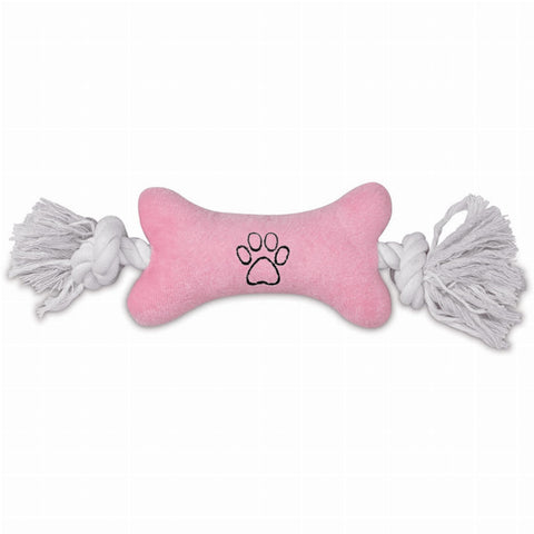 Zanies Tiny Tugger Dog Toys, Pink, 7"